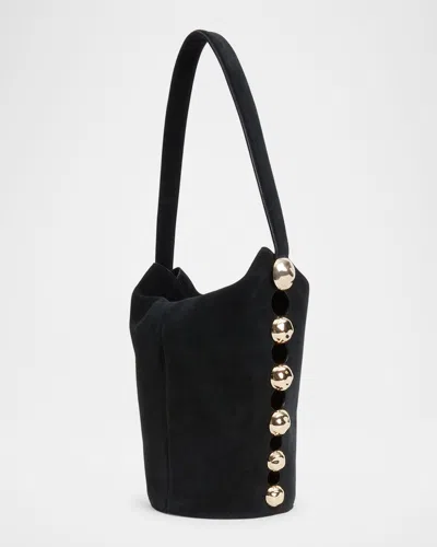 Simkhai Amaya Studded Leather Bucket Bag