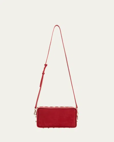 Simkhai Amaya Studded Suede & Leather Camera Bag