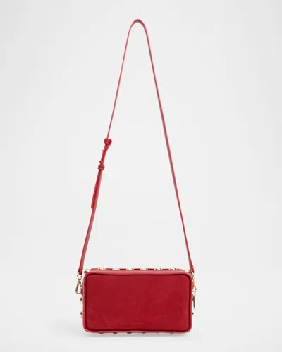 Simkhai Amaya Studded Suede & Leather Camera Bag