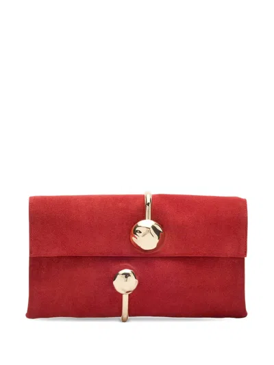 SIMKHAI AMAYA SUEDE CLUTCH