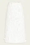 Simkhai Ambrosia Floral Guipure Lace Midi Skirt