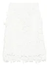 Simkhai Ambrosia Midi Skirt In White