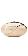Simkhai Metallic Ameera Clutch Bag In Gold