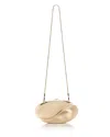 Simkhai Metallic Ameera Clutch Bag In Gold