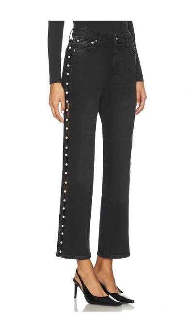 Simkhai Amelia High Rise Straight Leg In Black