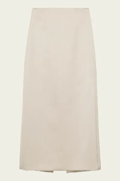 Simkhai Anais Midi Skirt In Sand Dollar In Neutral