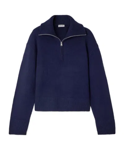 Simkhai Andes Ribbed Cashmere Sweater In Blue
