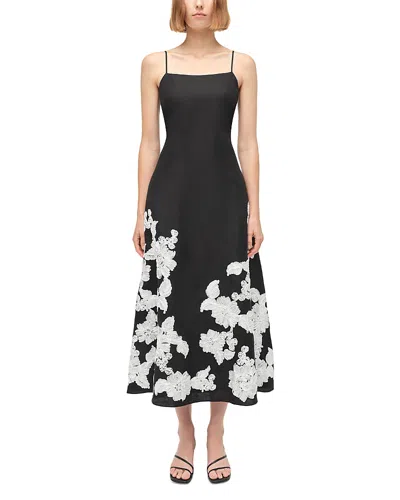 Simkhai Annabella Midi Dress In Animal Print