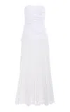 Simkhai Annalise Cotton Lace Midi Dress In White