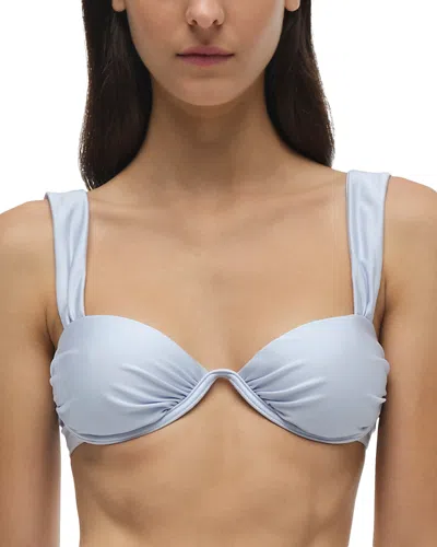 Simkhai Anniston Bikini Top In Periwinkle Sky
