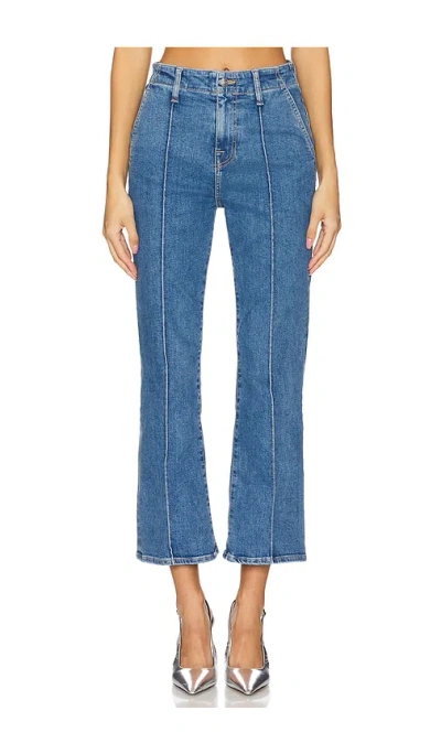 Simkhai Ansel Crop Flare In Midnight Wash