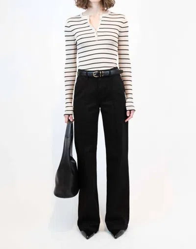 Simkhai Ansel Denim Trouser In Black