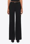 Simkhai Ansel Mid-rise Tailored Pants In Black