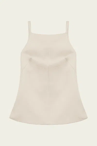 Simkhai Antonia Top In Sand Dollar In Neutral