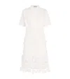 Simkhai Women's Colette Applique Midi Dress In White In White