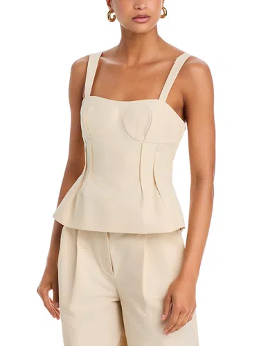 Simkhai April Bustier Top In Gray