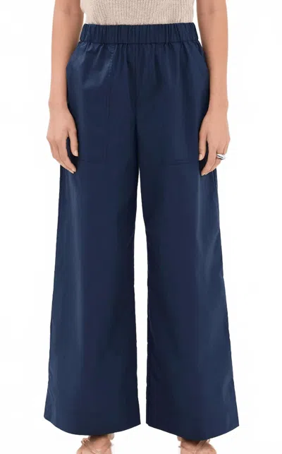 Simkhai Arden Pull On Pant In Midnight In Blue