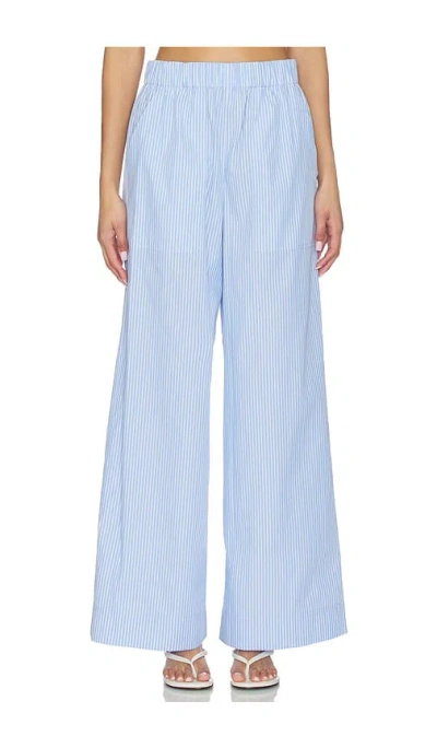 Simkhai Arden Pull On Pant In Blue