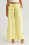 Simkhai Arden Pull-on Pants In Yellow