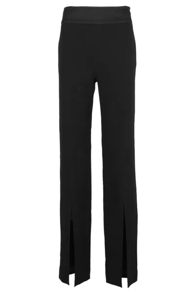 Simkhai Ariah Crepe Slit Pant In Black