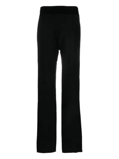 Simkhai Ariah Front Slit Pant In Black