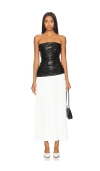 Simkhai Women's Arie Dress In Black/multi In Black,white