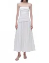 Simkhai Arie Midi Dress In White In White