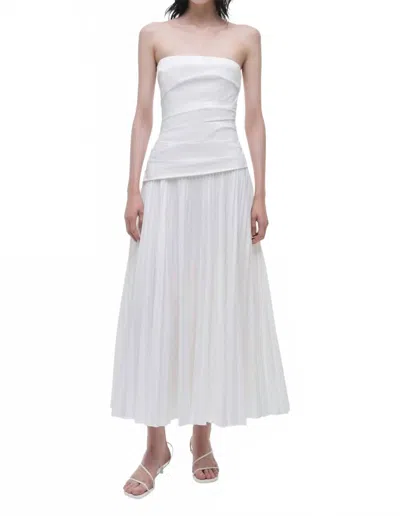 Simkhai Arie Midi Dress In White