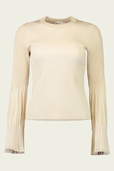 Simkhai Aris Long Sleeve Top In Sand Multi In Neutral