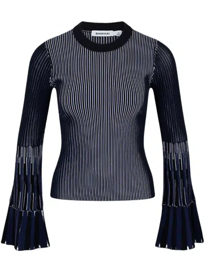 Simkhai Aris T-shirt In Blue