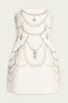 Simkhai Arta Embellished Strapless Mini Dress