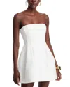 Simkhai Arta Strapless Bustier Mini Dress In White