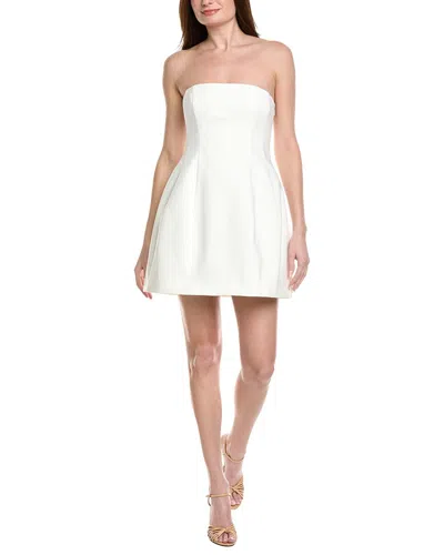 Simkhai Arta Strapless Bustier Mini Dress In White