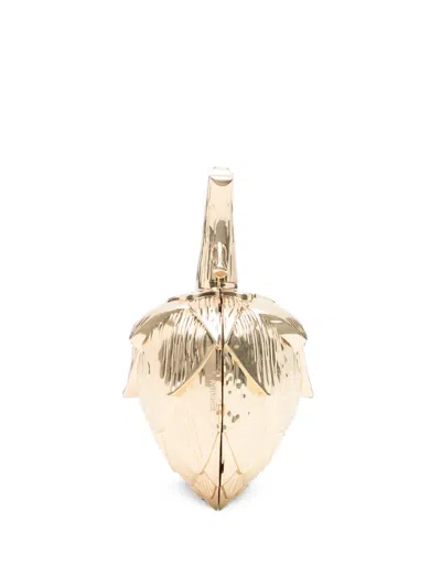 Simkhai Artichoke-shape Clutch Bag In Gold