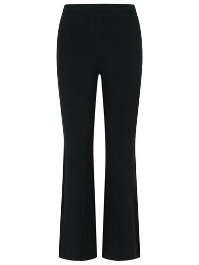 SIMKHAI SIMKHAI 'ASHLON' BLACK RAYON BLEND PANTS