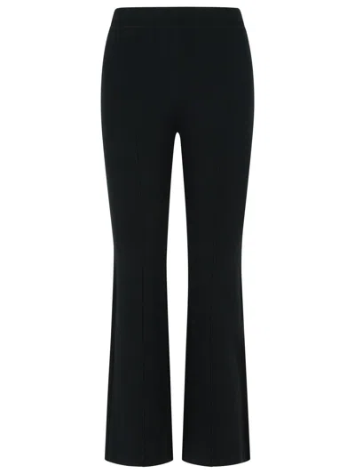 SIMKHAI SIMKHAI 'ASHLON' BLACK RAYON BLEND PANTS