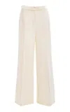 Simkhai Aubrey Wool Tuxedo Pant In Neutral