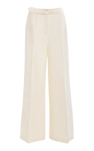 Simkhai Aubrey Wool Tuxedo Pant In Neutral