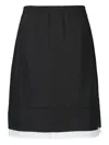 Simkhai Aubria Skirt In Black