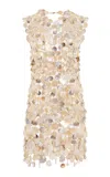 Simkhai Auralie Shell Mini Dress In Neutral