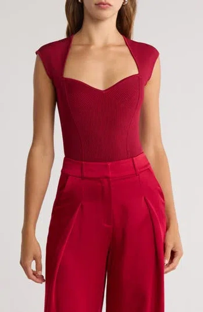 SIMKHAI SIMKHAI BARBARA SWEETHEART BODYSUIT