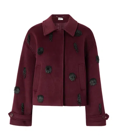 SIMKHAI BEADED CASUAL JACKET