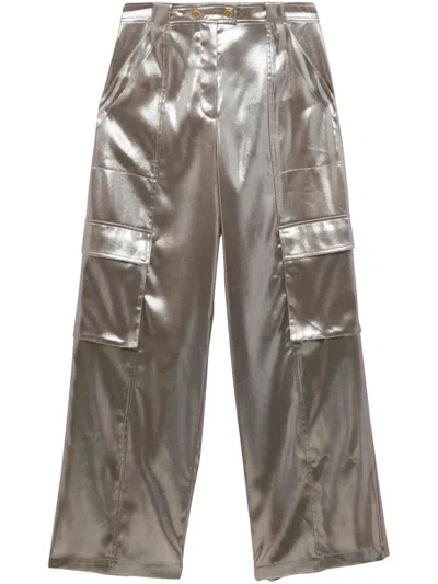Simkhai Beatriz Trousers In Silver