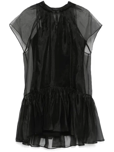 Simkhai Beaux Mini Dress In Black