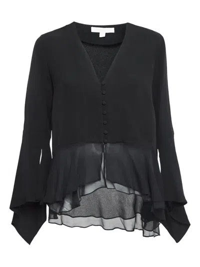 Pre-owned Simkhai Bell-sleeves Ruffled Top