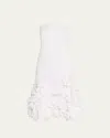 Simkhai Bella Floral Sleeveless Midi Dress In White
