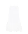 Simkhai Bella Floral Sleeveless Midi Dress In White