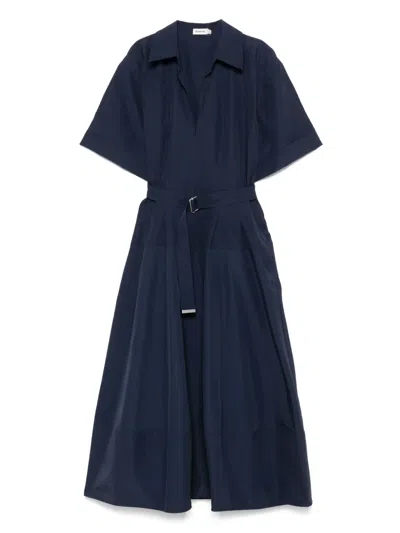 SIMKHAI BELTED MIDI DRESS