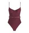 Simkhai Underwired Belted Noa Swimsuit
