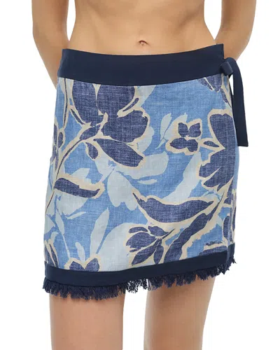 SIMKHAI BETHANY MINI WRAP SKIRT